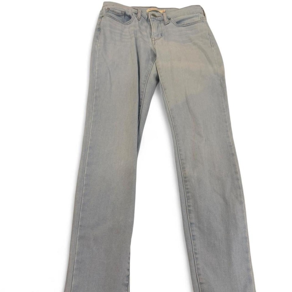 Levis 311 Shaping Skinny Jeans Light Wash Blue Denim Size 26 Womens